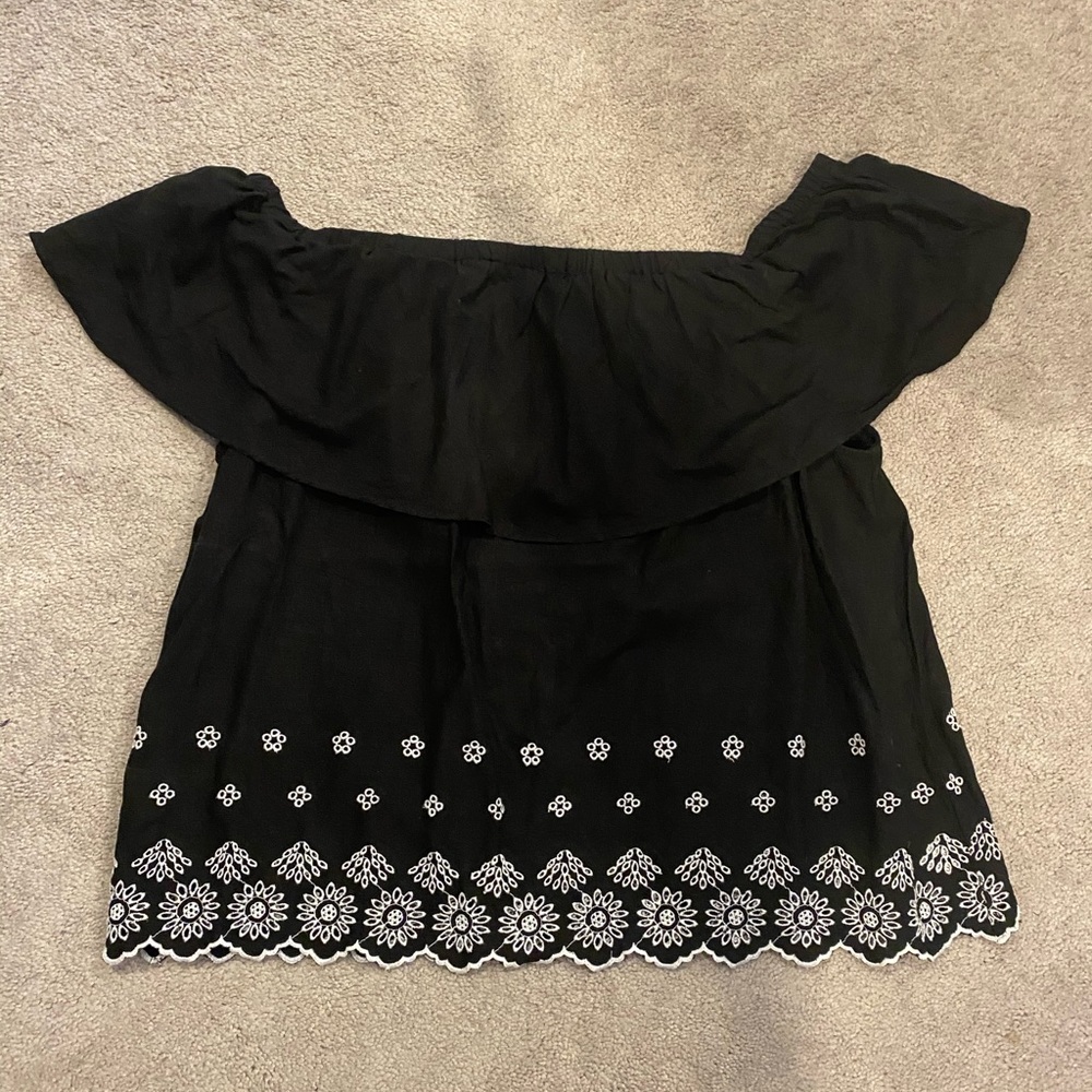 Off shoulder top